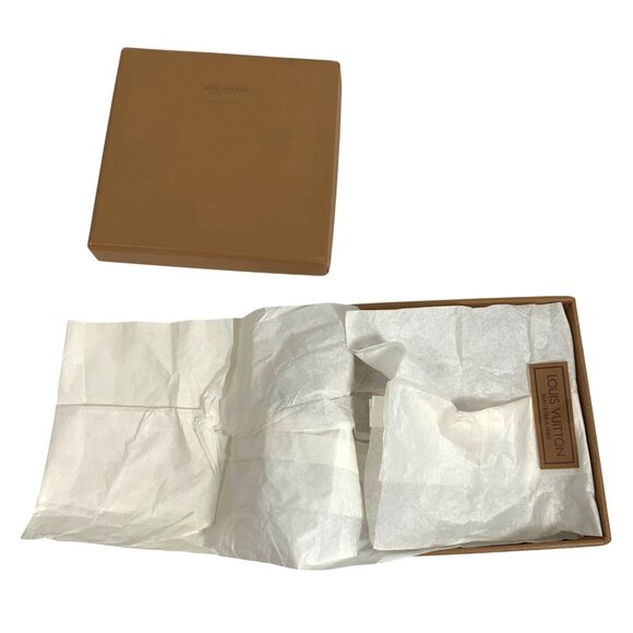 LOUIS VUITTON Wallet, Scarf, Accessory Box w/ Tissue ONLY Empty - Picture 2 of 11